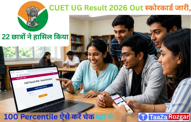 cuet result 2026 रिजल्ट जारी: 15.6 लाख स्टूडेंट्स ने दिया था एग्जाम, 22 स्टूडेंट्स ने 100 परसेंटाइल स्कोर किया - Dainik Bhaskar