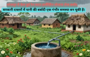 Bihar Bhojpur News today: रेन वाटर हार्वेस्टिंग सिस्टम बेकार, पानी की भारी बर्बादी